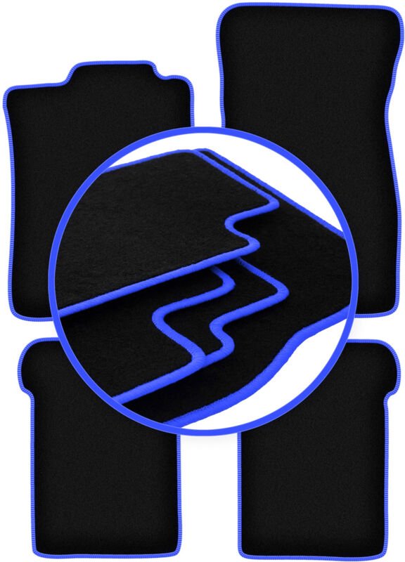 CARLUX-BLUE Autofußmatten für: Volkswagen Corrado Coupé (1988-1994)