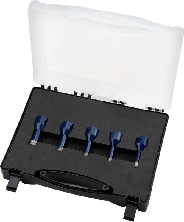 Fervi - Serie mit 5 Diamantbohrern fur Steingutschleifer 6ÔÇô14 mm p034/05s