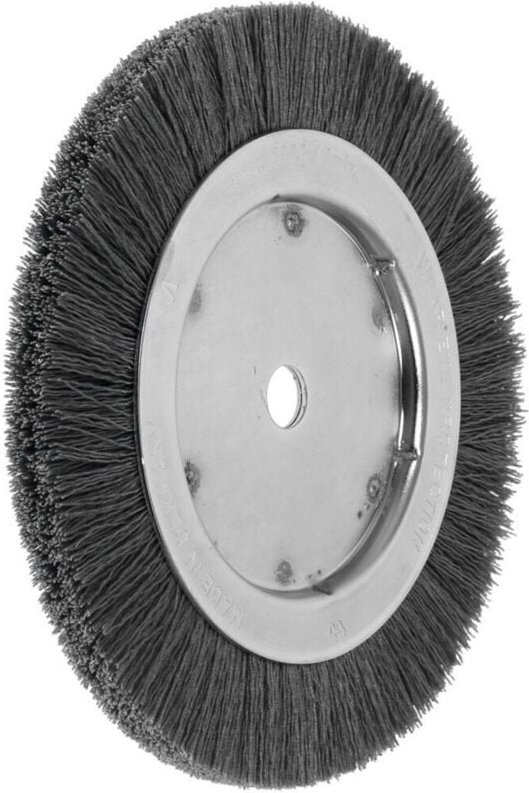 Thumbnail - Lessmann Einreihige Rundbürste mikroabrasiv 0,6 mm, SiC 120, Bürsten-⌀xBürstenbreite: 200X16 mm