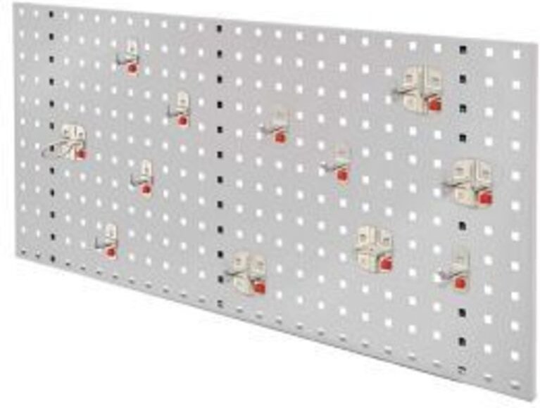 Kappes ®RasterPlan by ABAX Einsteigerset 2 1x Lochplatte 1000x450mm 1x Werkzeughaltersortiment 12-teilig Lichtgrau RAL 7...