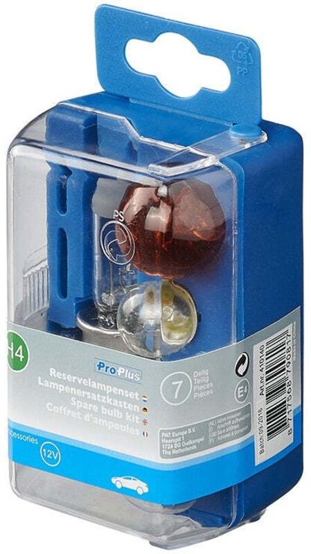 Ersatzlampen set h4 7 teilig 21w bernsteinfarben