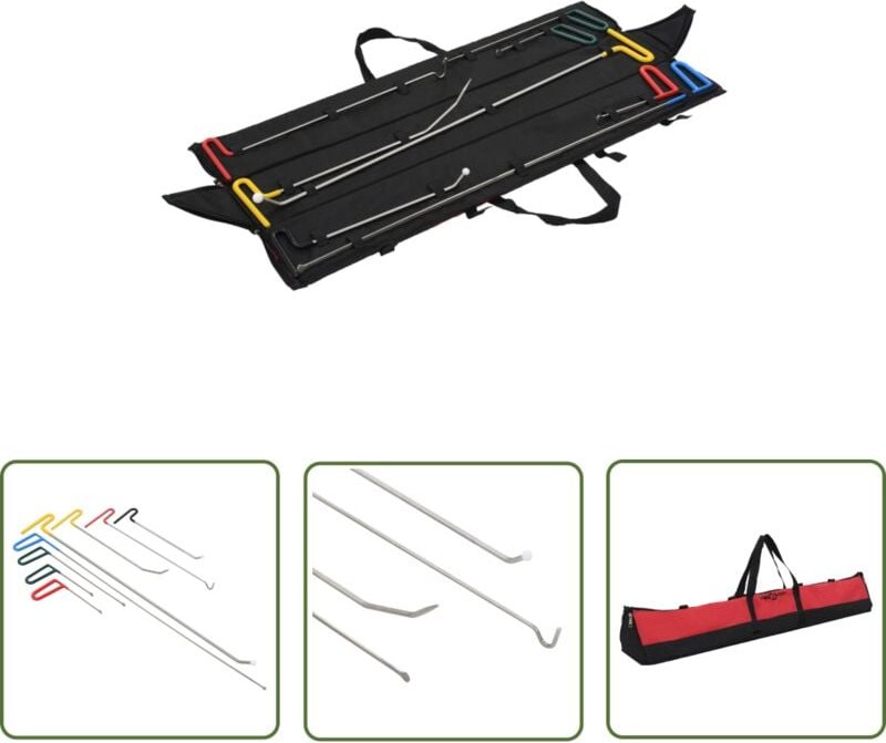 Prolenta Premium - The Living Store 8-tlg. Ausbeulwerkzeug-Set - Dellen Reparatur - Autolack Reparatur - Ausbeuler - Aut...