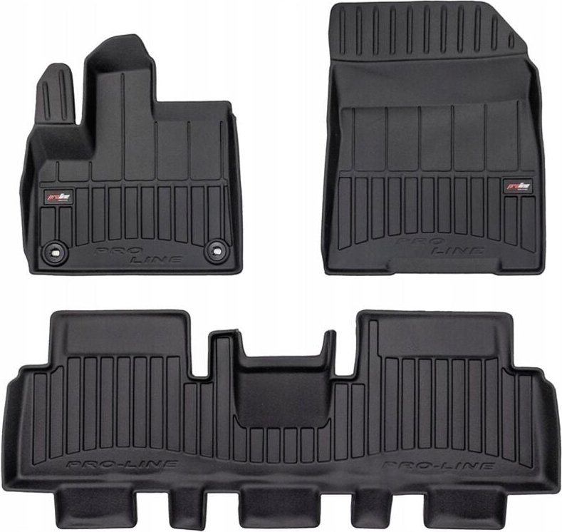 GUMMIMATTEN UND FUSSMATTEN CITROEN BERLINGO 3 III ab 2018- 5x1 3D KANAL