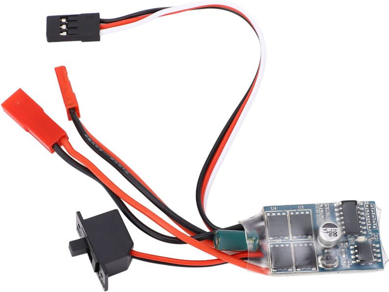 Jeffergarden 35A ESC gebürstet 4 8 V Elektrische Geschwindigkeitsregler Vorwärtsbrake Dual Way für 130 180 260 Motor 1/1...
