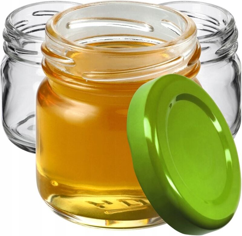 10er-Set Mini-Gewürzgläser mit Schraubdeckel - 40 ml - Kadax