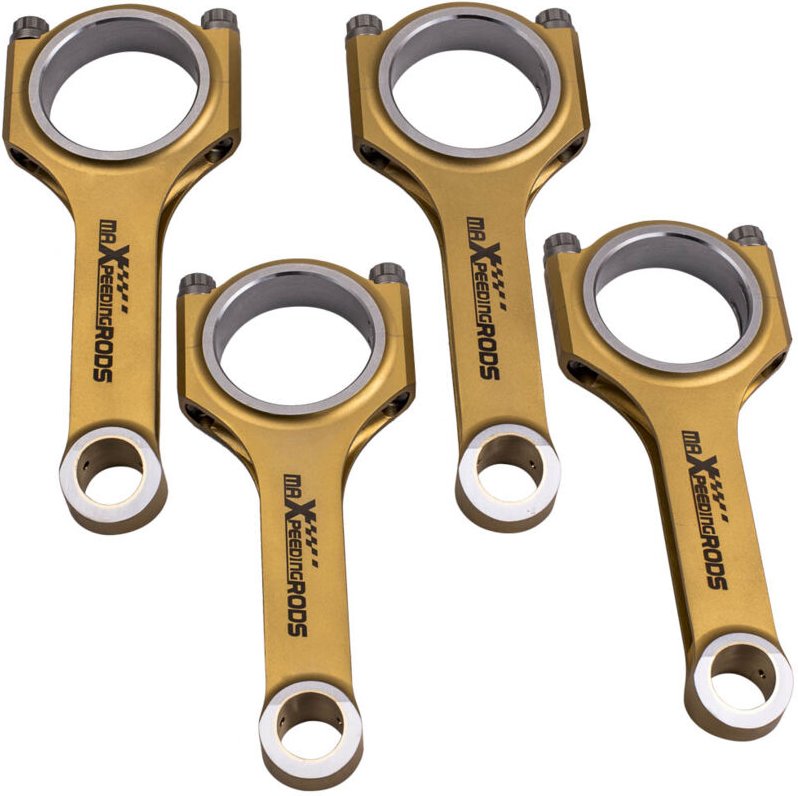 Maxpeedingrods - Titanizing H-Schaft Pleuel for vw 1.9L tdi PD90 PD100 PD115 Conrod arp 2000 tv