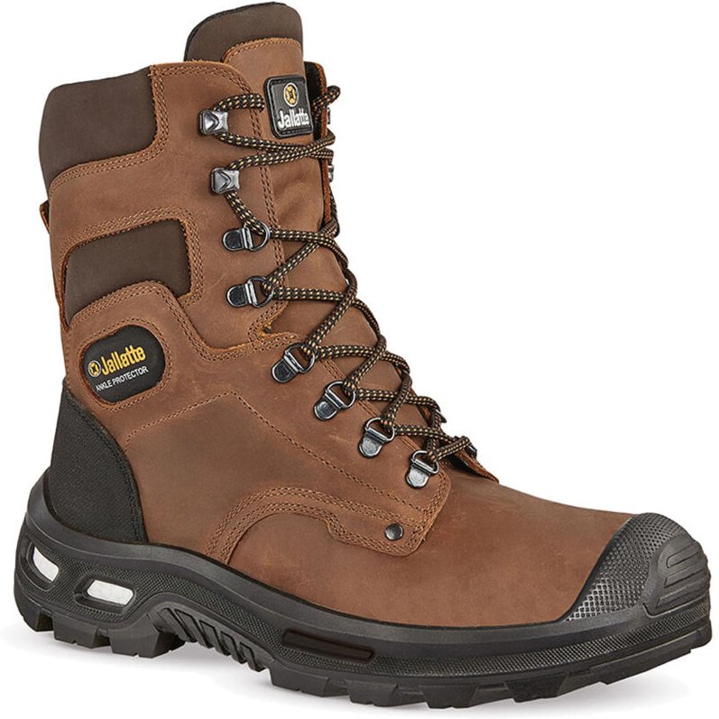 Hohe Arbeitsstiefel Jallatte Jalbarad SAS S3 CI HI SRC - 41 EU - Braun