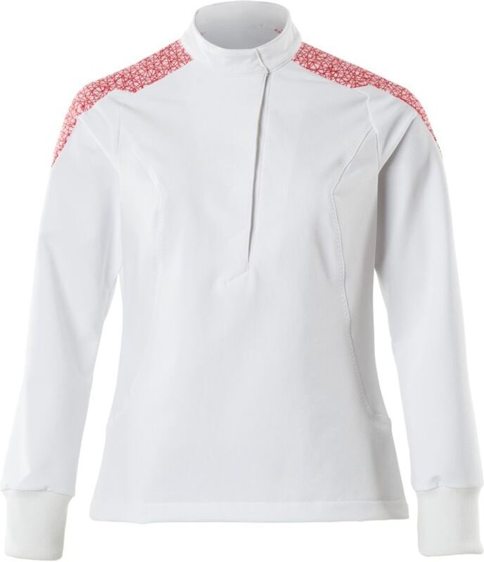 Mascot - Schlupfkasack, Damen, ultimate stretch Gr. xl, weiss/verkehrsrot