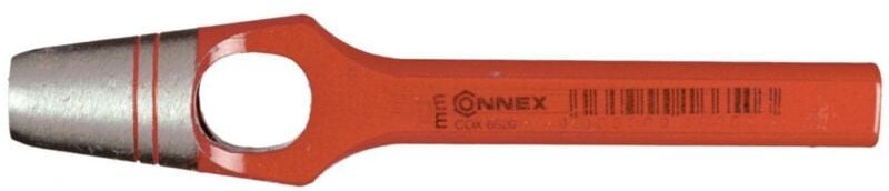 Henkel-Locheisen 8 mm Chrom-Vanadium rot lackiert Lochstanzen, Locheisen