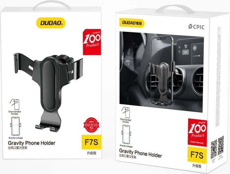 Thumbnail - Gravity Auto-Telefonhalterung für Kühlergrill, schwarz