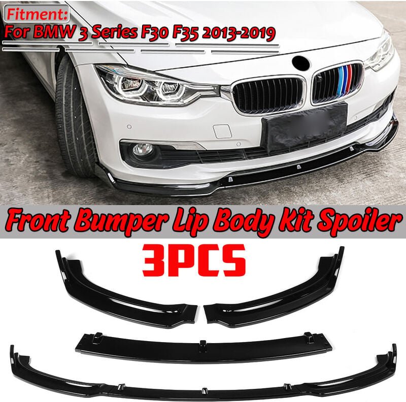 Insma - Frontschürze Lip Body Kit Spoiler für bmw 3er F30 F35 2013-2019 Basismodell (nicht für m sports Modelle) Fantabl...