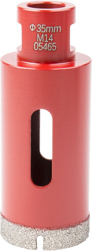 Profi Diamant Fliesen Bohrkrone, M14, Fliesenbohrer mit Durchmesser 35 mm, Diamant Bohrkrone, passend für Winkelschleife...