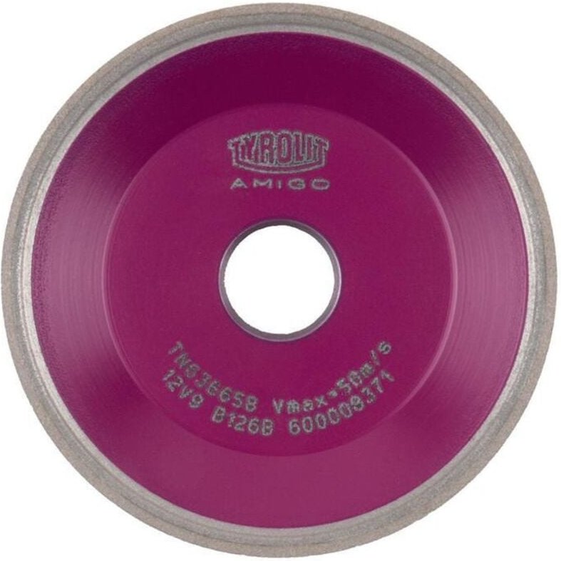 Tyrolit - CBN-Topf-Schleifscheibe DxTxH (mm), 100x20x20, Typ: B126