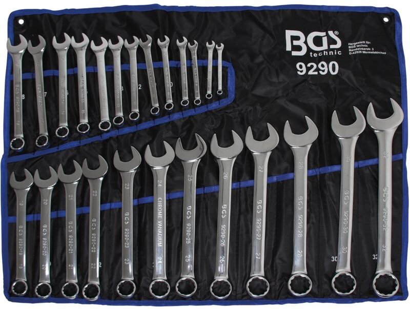 Maul-Ringschlüssel-Satz SW 6 - 32 mm 25-tlg.