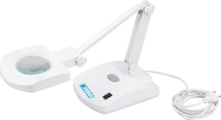 230V lupenleuchte lupenlampe werkstatt tischlampe arbeitslampe Fervi 0661