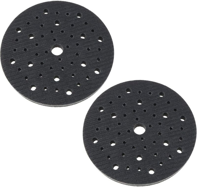2 Stück weiches Schwamm-Interface-Pad, 150 mm Schleifpad, 53 Löcher für Schleifer, spezielles schlagfestes Pad-Kissen, E...