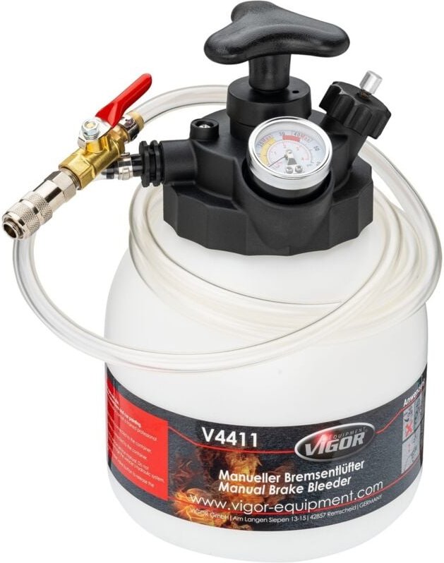 Bremsentlüfter-Satz 3 l, manuell V4411 Anzahl Werkzeuge: 5 - Vigor