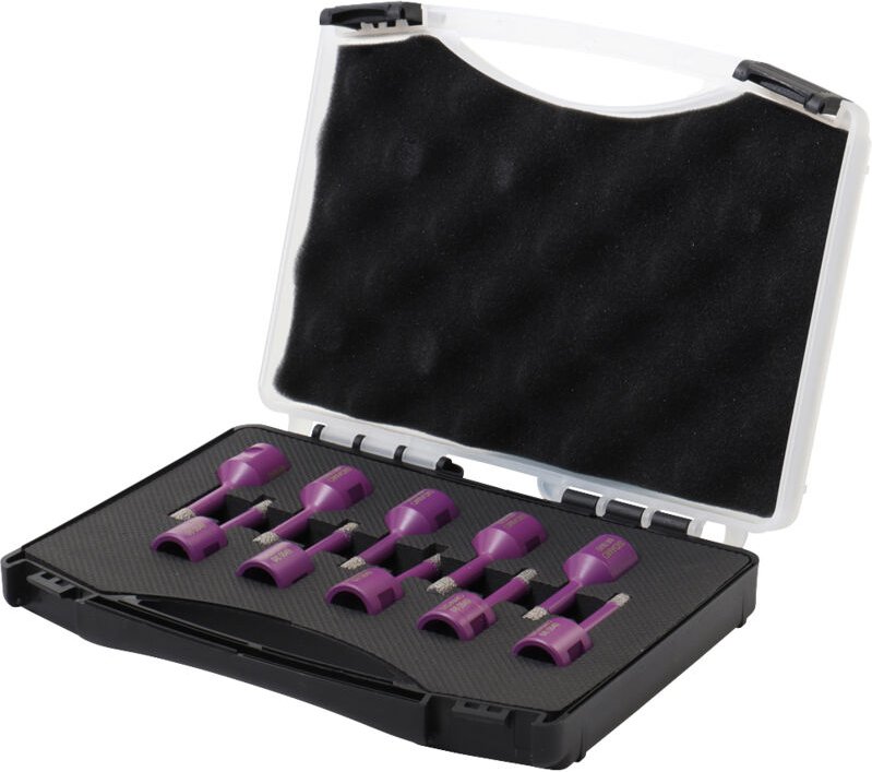 Koffer Mit 10 Diamantbohrern M14 D.8 - Sidamo - 11101449