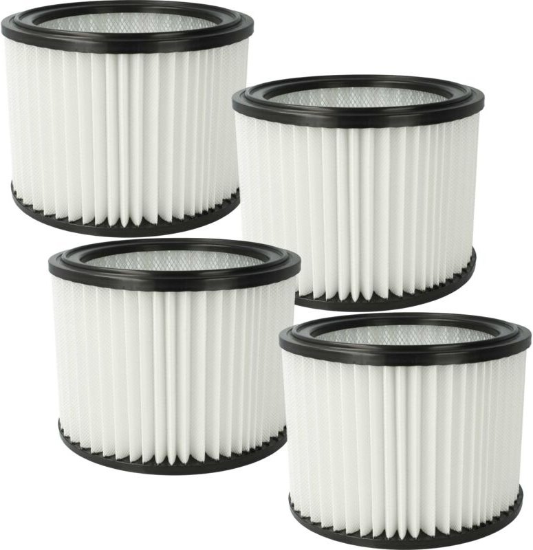 4x Filterelement kompatibel mit Hitachi / Hikoki RP300YDL, RP300YDLWA, RP300YDLWAZ Nass-/Trockensauger - Feinstaubfilter...