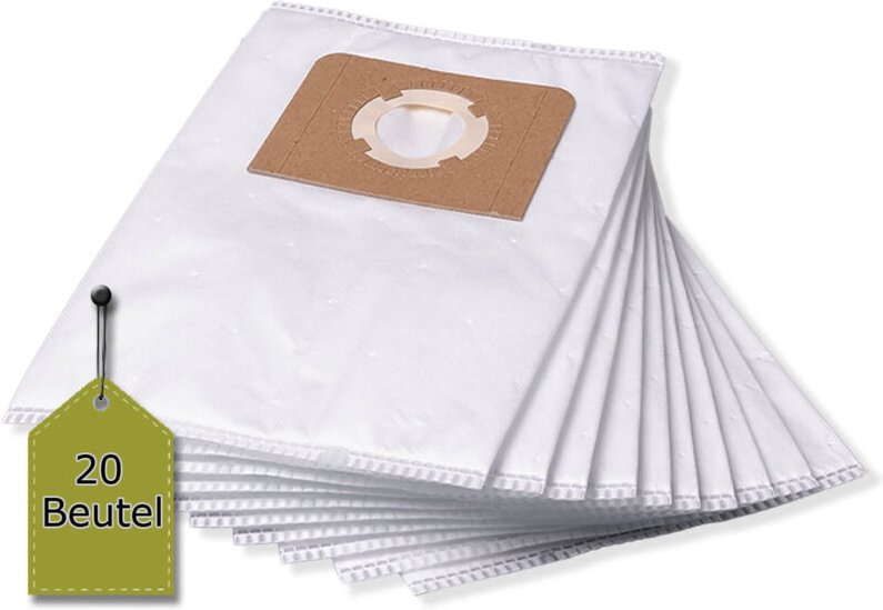 20 Staubsaugerbeutel kompatibel mit k 2101, 2105, 2111