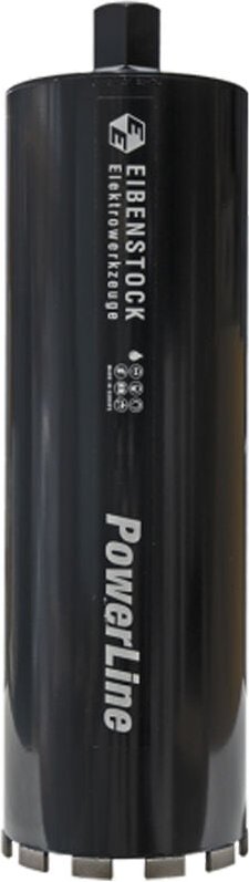 EIBENSTOCK Diamant-Nass-Bohrkrone 1 ¼" PowerLine Ø 152 mm, Nutzlänge 450 mm, 11 Segmente