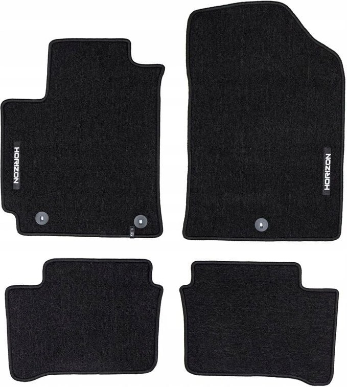 Velours-Fußmatten Kia Picanto 3 HB ab 2017- HZ