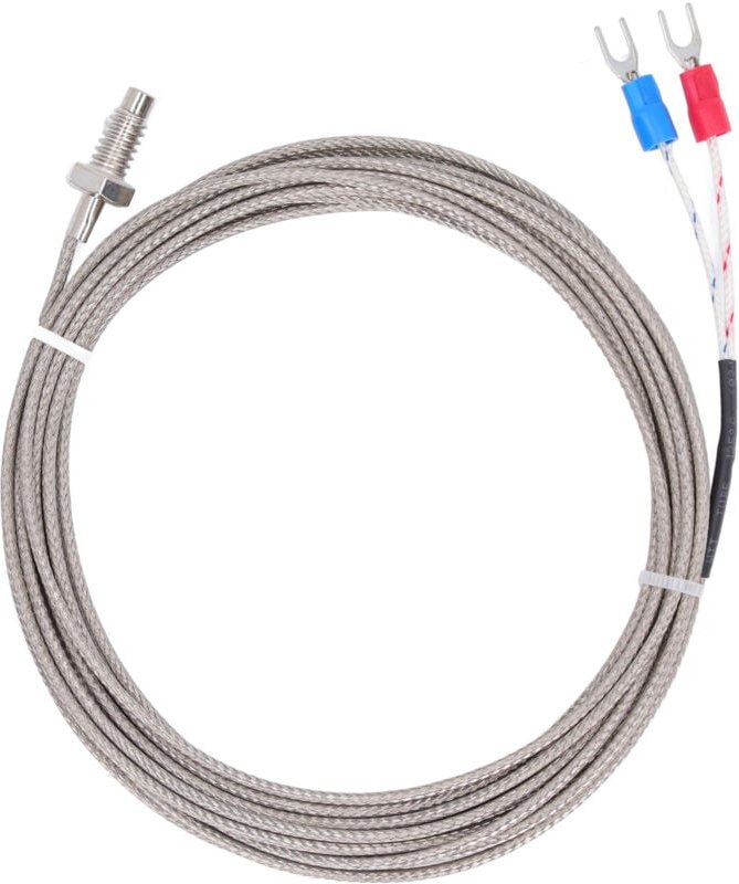 Eosnow BERM K Typ Schraube Thermoelement Temperatursensor Detektor Messgerät M6 Gewinde 2-Draht-Sonde 4 Meter