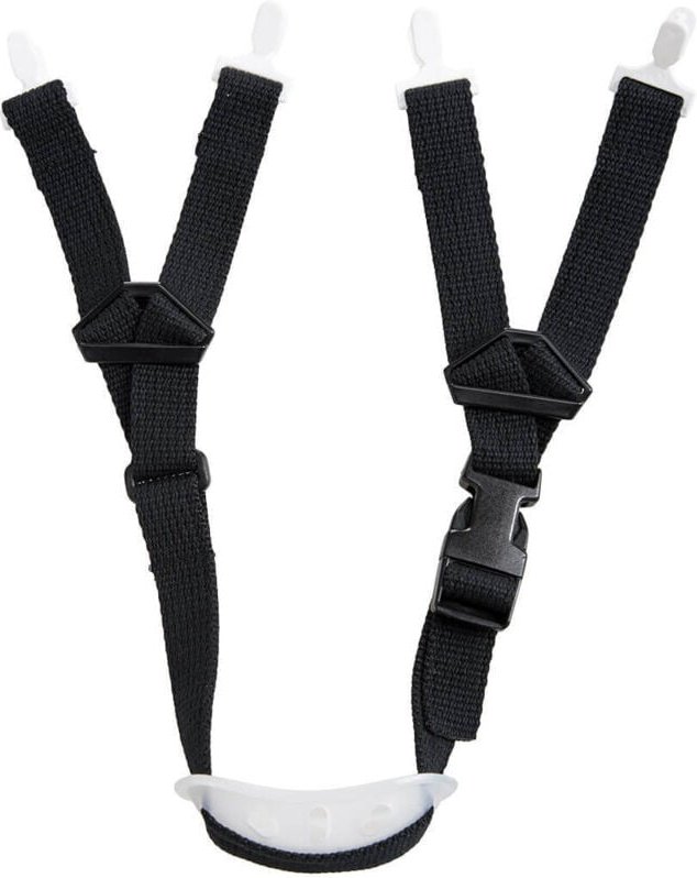 Set aus 5 Kinnriemen mit 4 Punkten Expertbase Schwarz