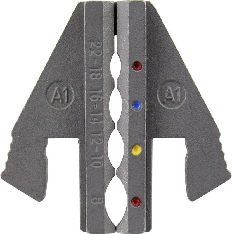 PLE-0A1 Crimp-Einsätze Schrumpfschlauchverbinder Quetschbereich: 0.5 bis 10 mm² Passend fü - Toolcraft