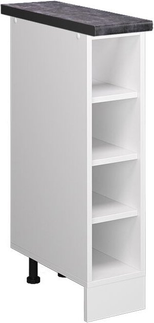 Thumbnail - Küchenregal R-Line, Weiß, 20 cm , ap Anthrazit Vicco