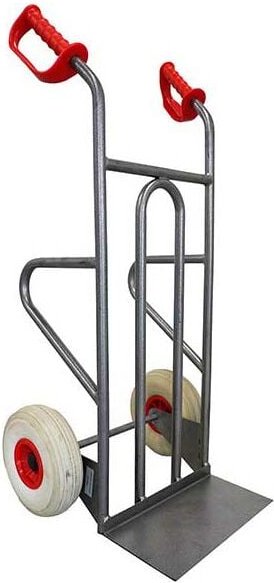 Matisère - Sackkarre aus Stahl 2in1 - Pannensichere Räder - Traglast 250kg - DDPO1-RINC