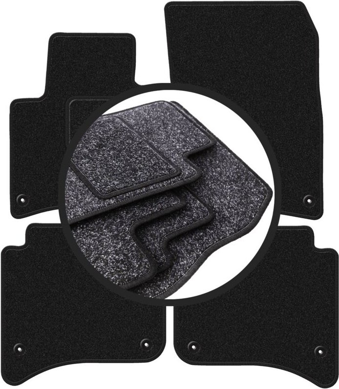 ANTHRA Autofußmatten für: Porsche Cayenne II SUV (2010-)