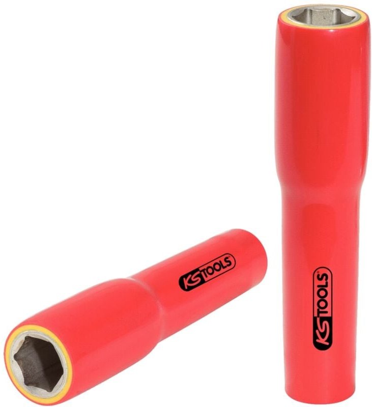 Ks Tools 1/2 Stecknuss mit Schutzisolierung, xl, 30 mm, 145 mm