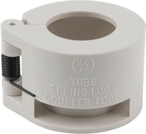 KS Tools 115.1272 Trommel-Entriegler mit Feder, weiß, 3/4''