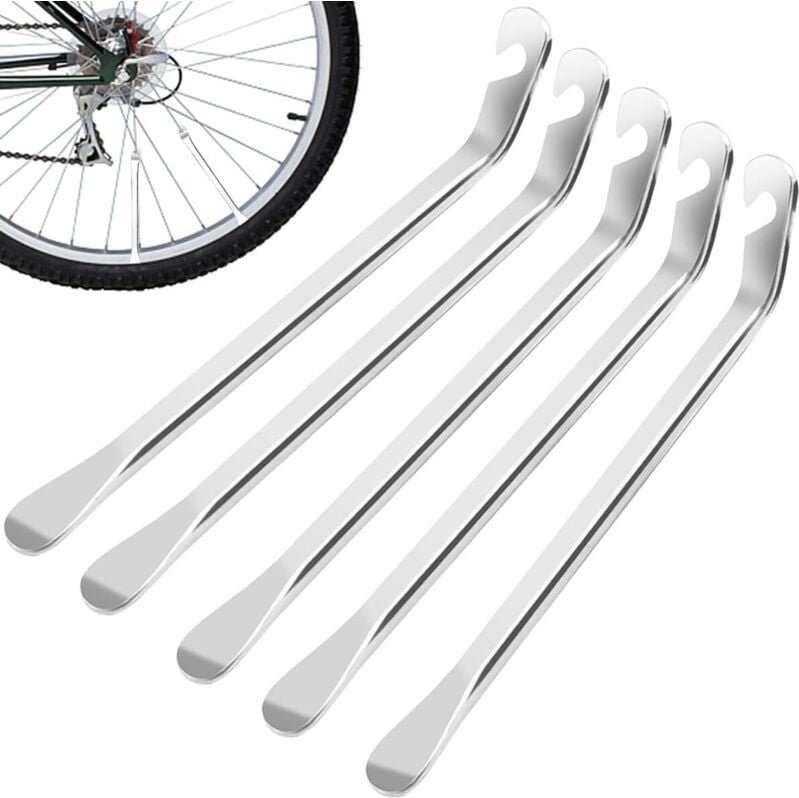Lablanc - 5er-Pack Reifenheber, Reifenheber aus Metall, Reifenheber aus hochdichtem Karbonstahl für Fahrradreifenwechsel...