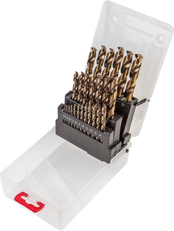 Thumbnail - Verto HSS-G-Bohrer für Metall 1–13 mm – 25er-Set