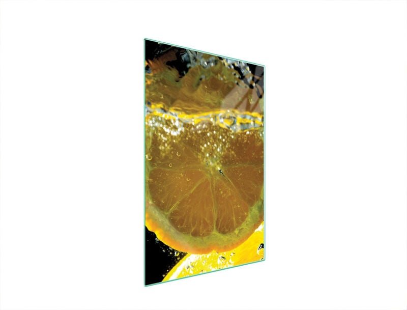 Glasschneidebrett 35x52 Zitrone