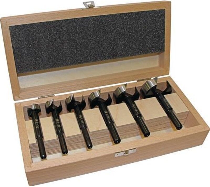 Fisch Forstnerbohrersatz Black Shark 6tlg. - 031BS0006K
