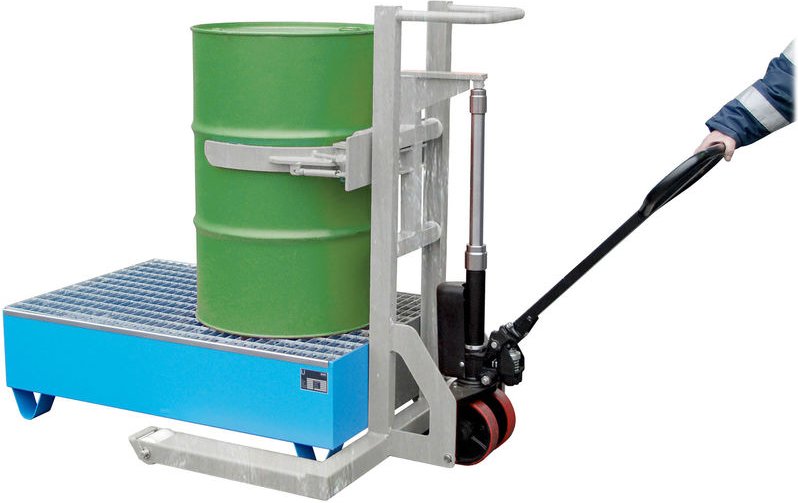 Bauer Fassheberoller FHR 600 K, feuerverzinkt ohne Auffangwanne