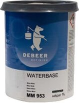 DeBeer Water MM 953 MICA WHITE 1 lt