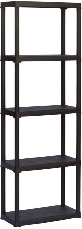 Mehrzweckregal mit 3 Regalboden aus Polypropylen, Mehrzweckregale für Innen oder Außenbereich, 100% Made in Italy, 60x30...