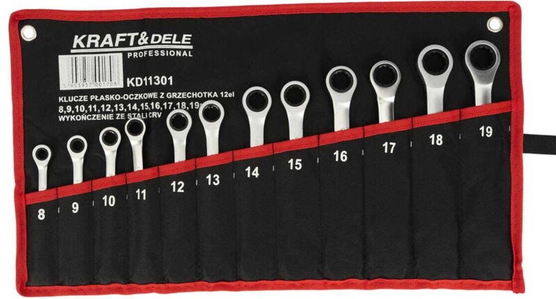 Ring-Maulschlüssel 12-tlg. KD11301