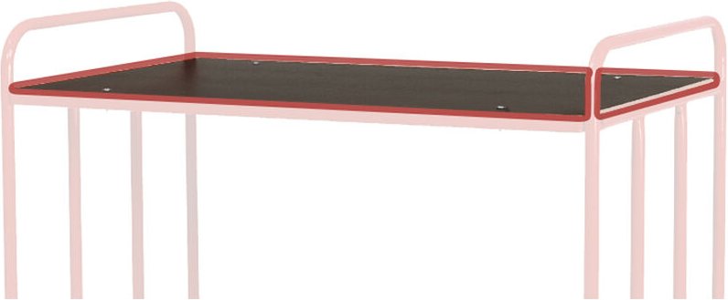 Kongamek Tischplatte 1200x700x35mm in grau als Zubehör für Plattformwagen