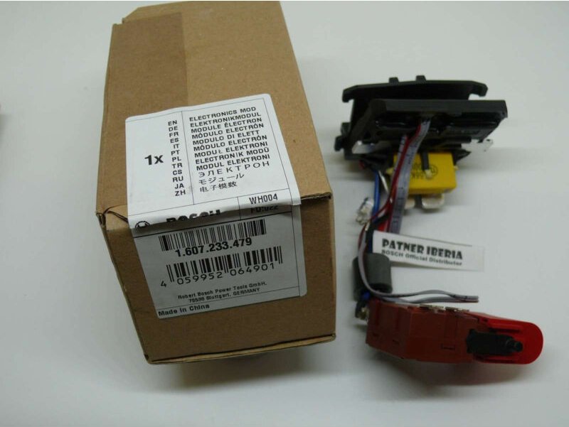 Original Ersatzteil Bosch 1607233479 Elektronikmodul für gds 144 V-Li und gdr 144 V-Li