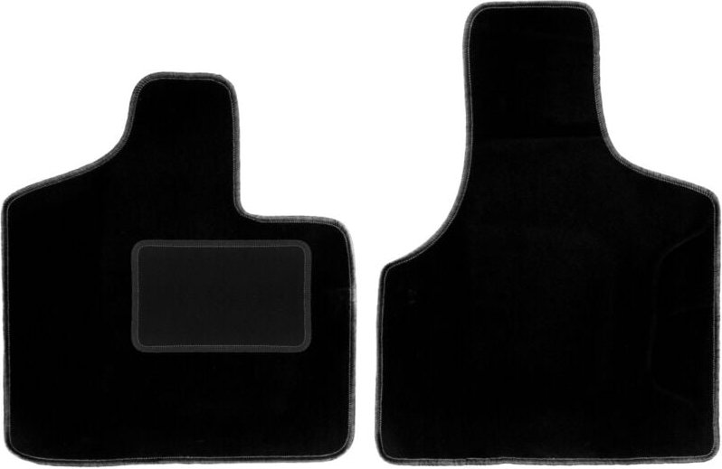 Vordere Matten schwarz für: Dodge Caravan / Grand Caravan III 7 Sitzer (2001-2007)