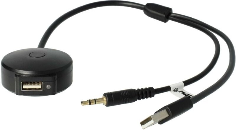 Vhbw - aux usb Audio Adapter Kabel kfz Radio (30 cm) kompatibel mit mini R55 Auto, Autoradio - usb, Bluetooth