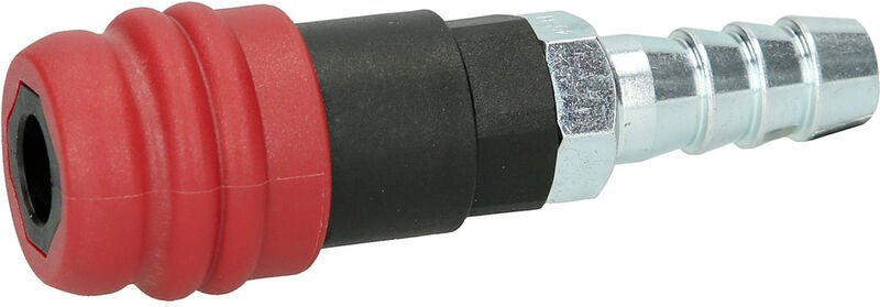 2 Stufen-Druckluft-Sicherheitskupplung mit Schlauchtülle, 14,5mm