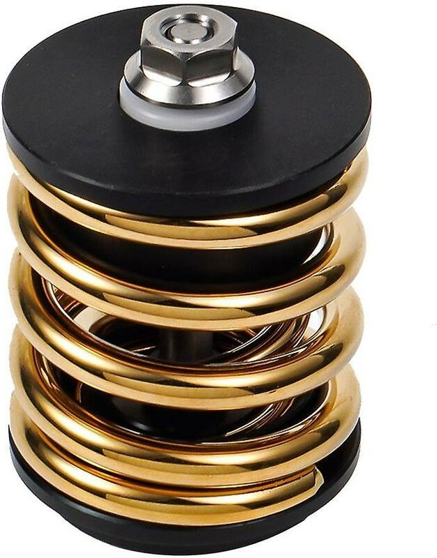 Hinten Für Faltrad Federung Zubehör Titan Achse Edelstahl Feder Gold