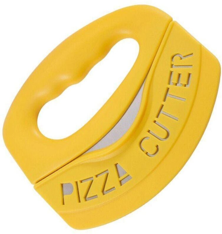 Pizzaschneider mit schutzhulle - edelstahl