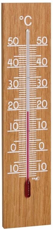 Tfa Dostmann - Innen-Thermometer aus Eichenholz